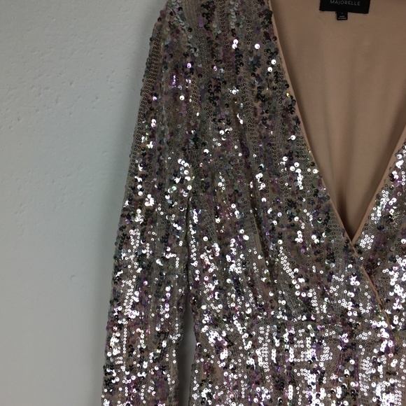 MAJORELLE Revolve Claudina Sequin Mini Dress NWT - Picture 3 of 8